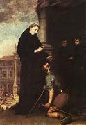 Bartolome Esteban Murillo St.Thomas of Villanueva Distributing Alms oil painting artist